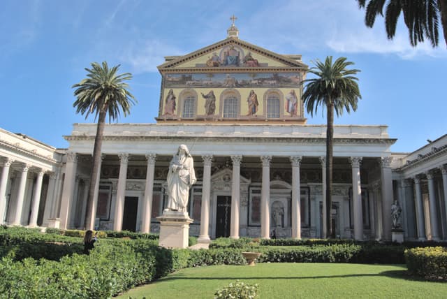 Exterior of St. Paul's Basilica