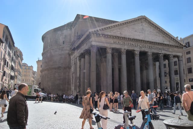 Approaching the Pantheon