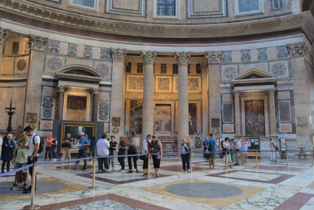Inside the Pantheon