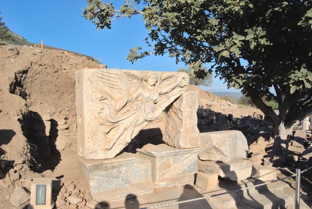 Small monument to the goddess Nike