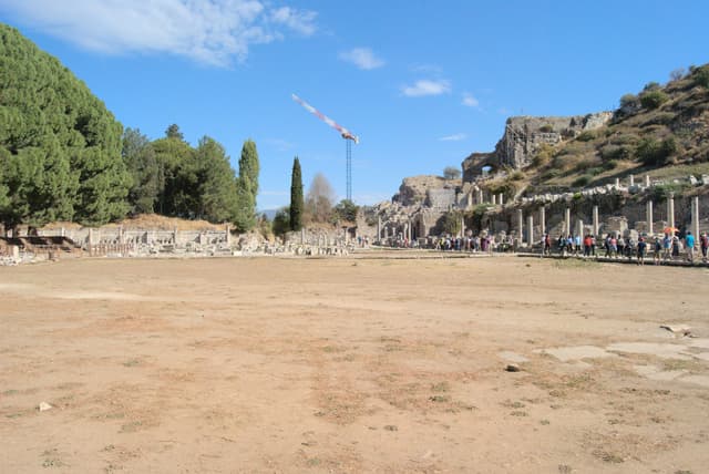 The agora of Ephesus