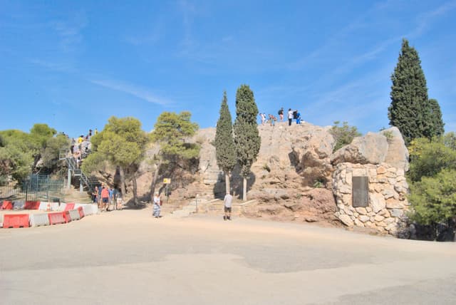 Mars Hill, where Paul told the Athenians about his God.