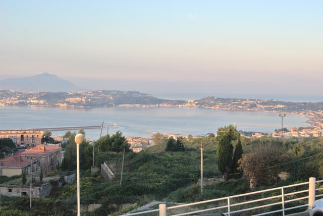 View from the hotel parking lot just before we left