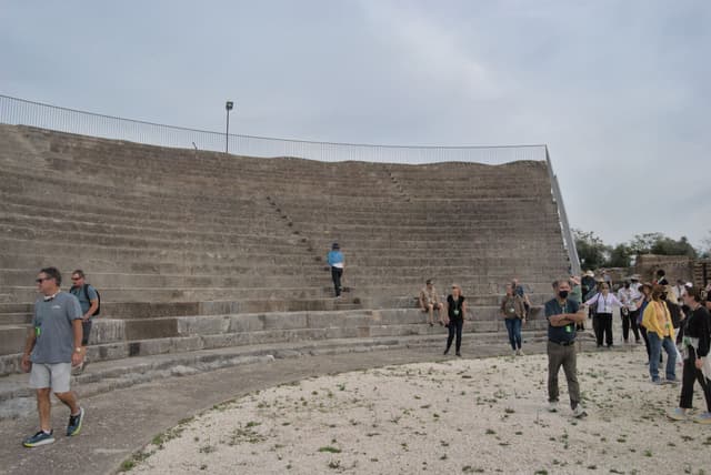 Theater at Minterna along the Appian Way