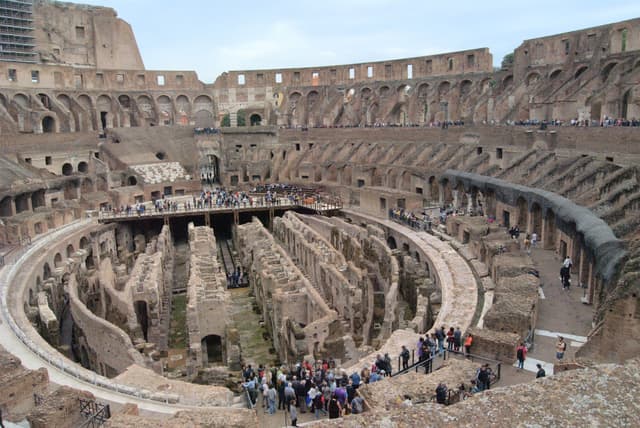 Inside of the Colosseum from the other side