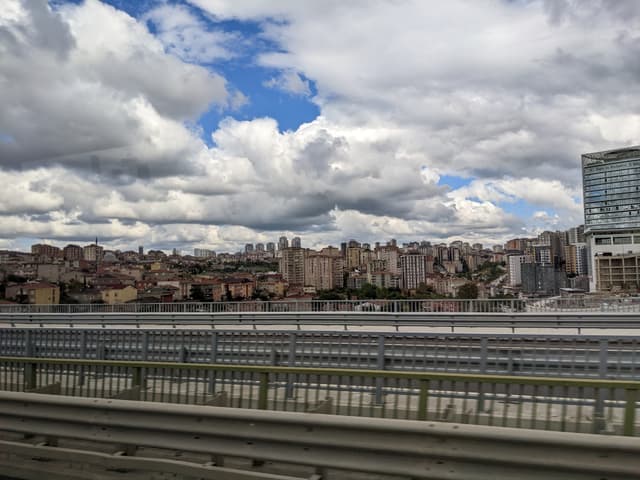 A little bit of the Istanbul cityscape