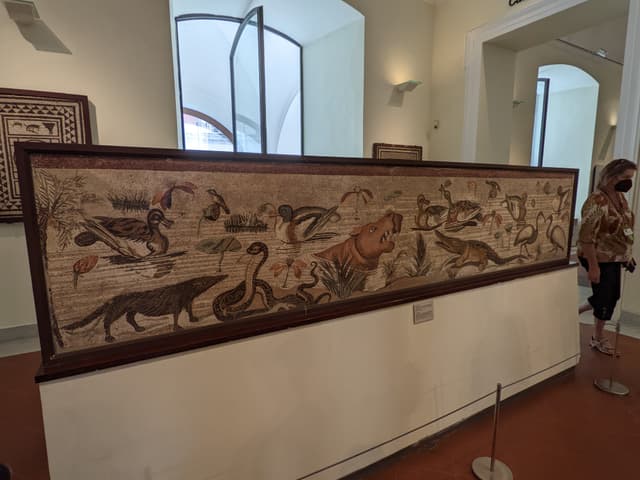 Another mosaic from Pompeii